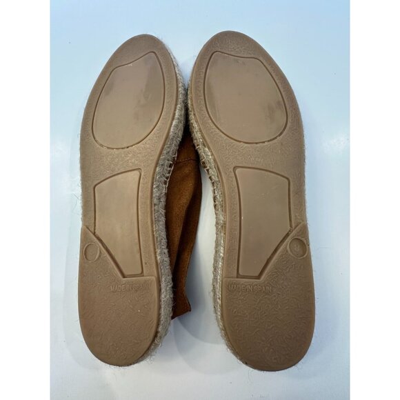 Saks 5Th Avenue Zappatos Slip On Shoe Womens Brown Suede‎ Size 8.0 - Picture 9 of 10